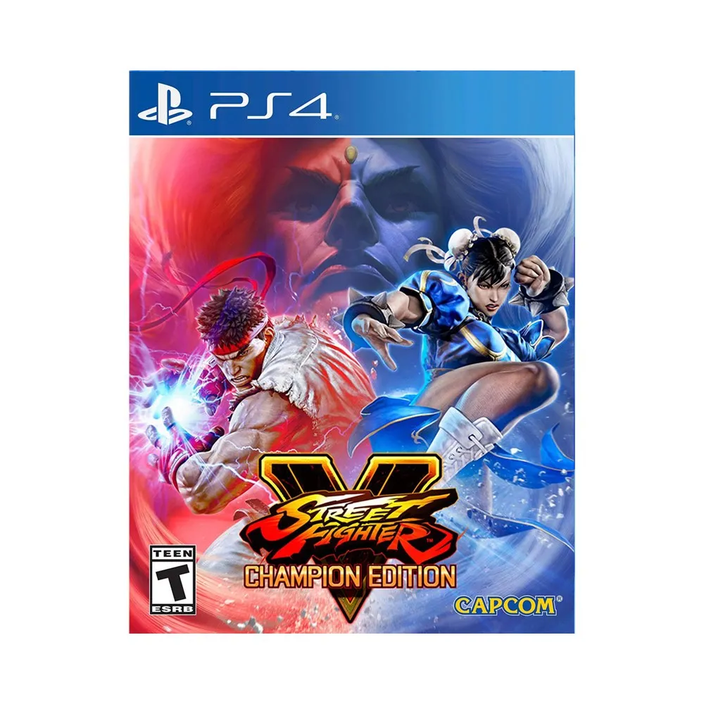 【SONY 索尼】PS4 快打旋風 5 冠軍版 Street Fighter V Champion Edition(英日文美版)