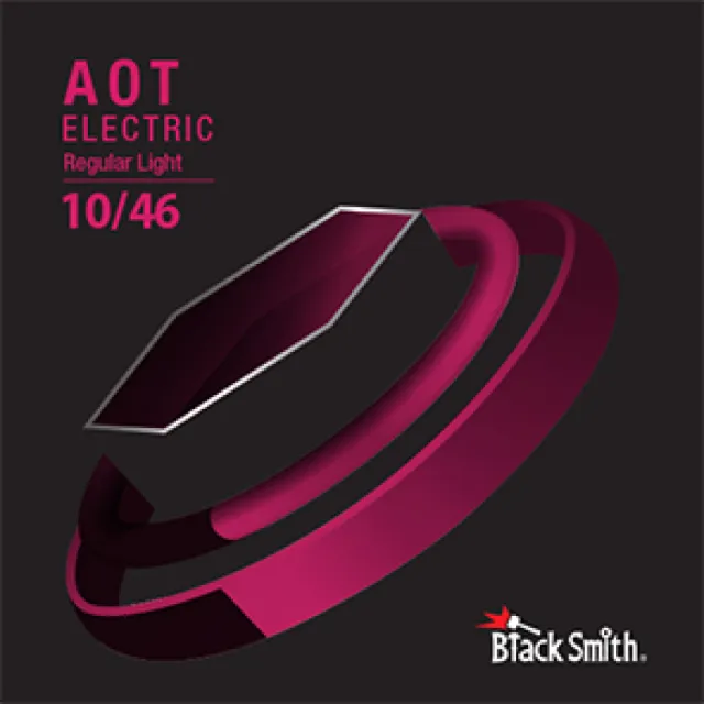 【BlackSmith】ANW-1046 奈米碳纖維 AOT 薄包膜 電吉他弦(原廠公司貨 商品保固有保障)