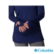 【Columbia 哥倫比亞 官方旗艦】女款-UPF50快排長袖上衣-深藍(UAP72670NY / 2023年春夏)
