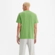 【LEVIS 官方旗艦】Gold Tab金標系列 男款 寬鬆版短袖素T恤 青蘋綠 熱賣單品 A3757-0018