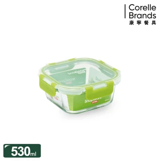 【CorelleBrands 康寧餐具】全新升級玻璃保鮮盒5件組 A