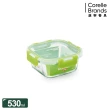 【CorelleBrands 康寧餐具】全新升級耐熱玻璃保鮮盒5件組(多款可選)