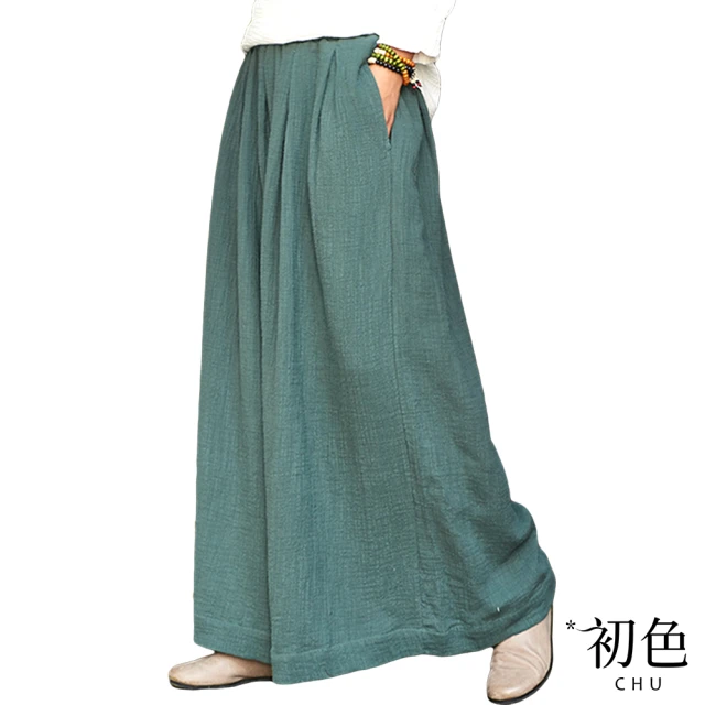 Master Max 後腰鬆緊彈性佳休閒八分褲裙(84230