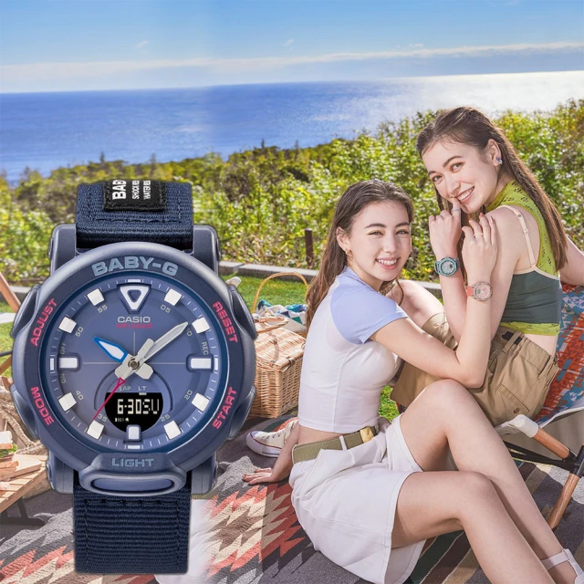 CASIO 卡西歐 BABY-G BGA-310系列 Outdoor 環保錶帶手錶 開學(BGA-310C-2A)