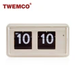 【TWEMCO】QT-30 翻頁鐘 桌放 壁掛兩用(共9色)