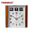 【TWEMCO】BQ-15 翻頁鐘 中文 英文萬年曆 壁掛