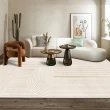 【Urtale】侘寂風圓絨可客製室內地毯(柔軟細膩質感/客製化地毯)