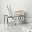 【日創生活】5件組-可伸縮廚房置物架 高承重不鏽鋼腳(收納架 廚房收納 瀝水架)