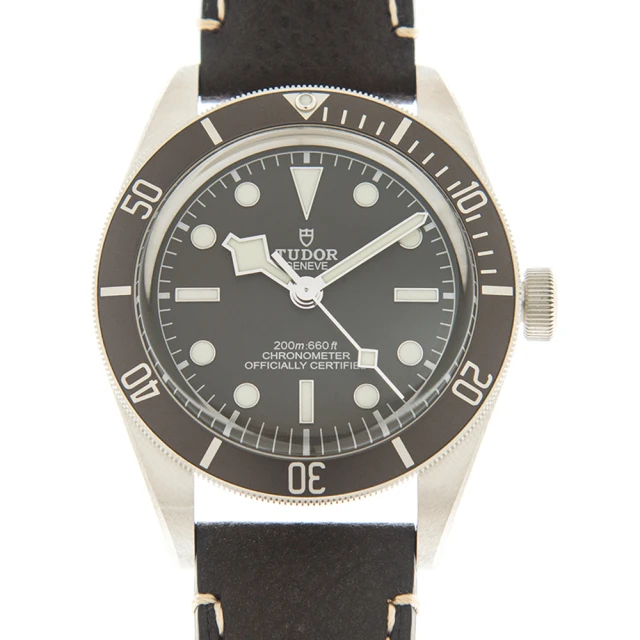 【TUDOR 帝舵】BLACK BAY FIFTY-EIGHT水鬼皮帶款x啞灰x39mm(M79010SG-0001)