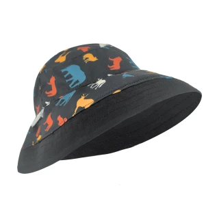【DR. WOW】雙面兒童時尚遮陽帽(遮陽帽/兒童遮陽帽/可收納帽/空頂遮陽帽)