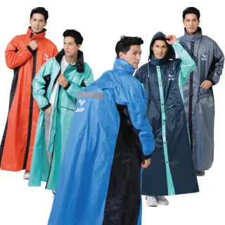【JUMP】貝克BAKER 後背包款 專利金三角防水風雨衣(2XL-5XL)