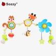 【Sozzy】嬰兒車掛件音樂安撫玩具-花園小鹿(嬰兒床掛件 音樂盒 可愛動物吊飾 兒童節)