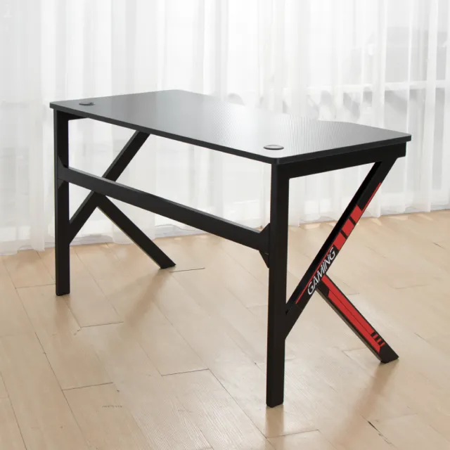 【好氣氛家居】K型酷炫電競電腦桌(辦公桌/休閒桌/書桌/餐桌)