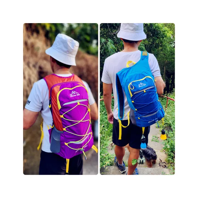 【May Shop】雙11 健行登山 輕量 露營 自行車雙肩 減壓後背包