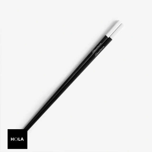【HOLA】WAGA 白冠燕尾 23.5cm 不鏽鋼筷│單品