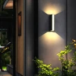 【H&R 安室家】LED戶外壁燈 玄關燈 庭園燈(OD-06B)