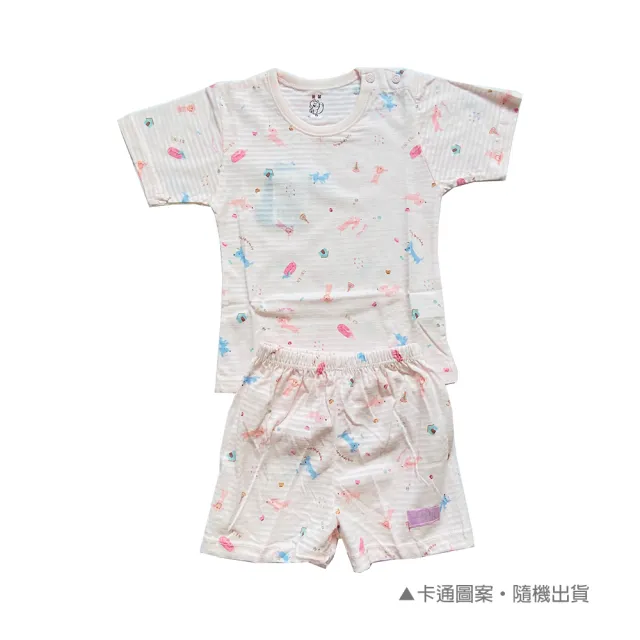 【Oluna 歐露娜】童馨 透氣排汗 短袖套裝(小孩睡衣 幼童短袖 兒童短袖 幼童睡衣 幼童短袖)