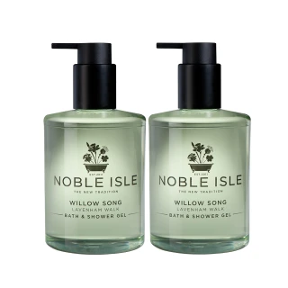 【NOBLE ISLE英式香氛】柳樹之歌沐浴膠 250mL x2入(具備前、中、後味的沐浴香水)