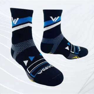 【WOAWOA】四向止滑能量激發登山襪-中高筒 單雙(登山襪 除臭襪 運動襪 羊毛登山襪 止滑襪 機能襪 11215646)