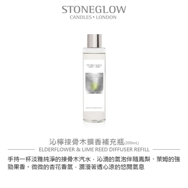 【STONEGLOW】沁檸接骨木擴香補充瓶(200mL)