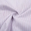 【ROBERTA 諾貝達】台灣製 合身版 純棉舒適 觸感細緻短袖襯衫(紫)