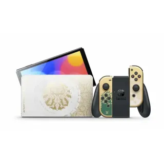 【Nintendo 任天堂】NS Switch 薩爾達傳說 王國之淚 OLED 主機 特仕款(公司貨)