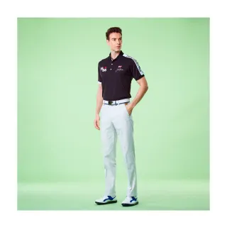 【Jack Nicklaus 金熊】GOLF男款彈性高爾夫球褲(白色)