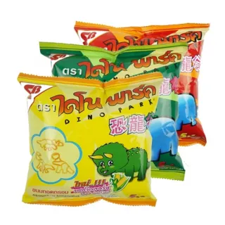 【CS22】泰國零食恐龍脆餅3小包裝4種口味(6入72小包)