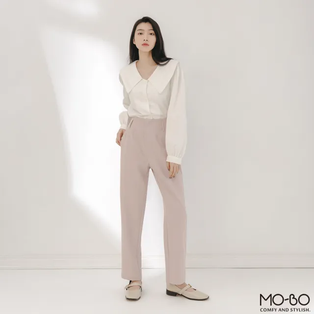【MO-BO】完美比例V造型通勤褲