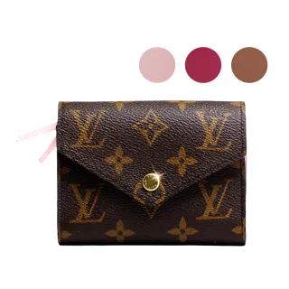 【Louis Vuitton 路易威登】VICTORINE 經典老花 三摺短夾 錢包(M62360/M41938/M62472)