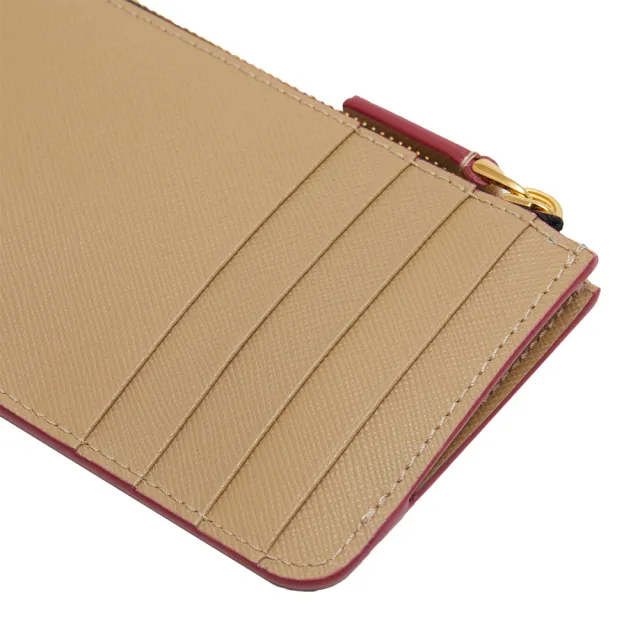 【MARNI】小牛皮 信用卡零錢包 卡夾 名片夾(PFMO0025U0LV520Z344O/Z336I)