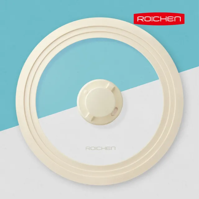 【Roichen】韓國專利蒸氣閥多用鍋蓋 24-28cm｜圓型鍋通用｜陶瓷鍋、不沾鍋皆適用