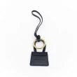 【JACQUEMUS】小包包造型 黑色 皮革 鑰匙圈 吊飾(213AC36213300990 BLK)