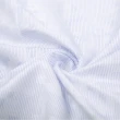【ROBERTA 諾貝達】台灣製男裝 修身版 歐巴最愛 流行短袖襯衫(淺藍)