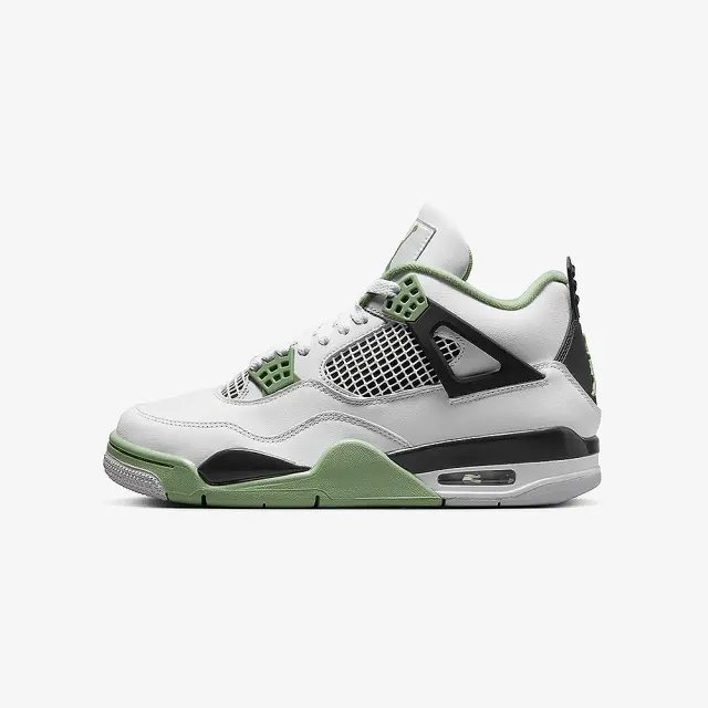 NIKE 耐吉】Air Jordan 4 Retro Seafoam 鼠尾草綠休閒鞋酪梨綠女鞋男女