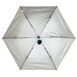 【Disney迪士尼正版授權】923就愛傘-歡樂米奇造型握把 21吋 銀膠自動折傘(晴雨二用)