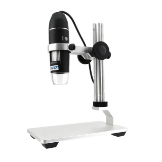 【職人實驗】185-MS1000+2手機顯微鏡 附金屬升降平台 微生物放大鏡 數位顯微鏡(電子顯微鏡外接式 1000倍)