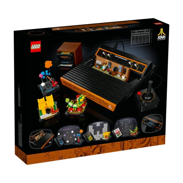 【LEGO 樂高】Creator Expert 10306 Atari 2600(復古遊戲機 玩具模型)S