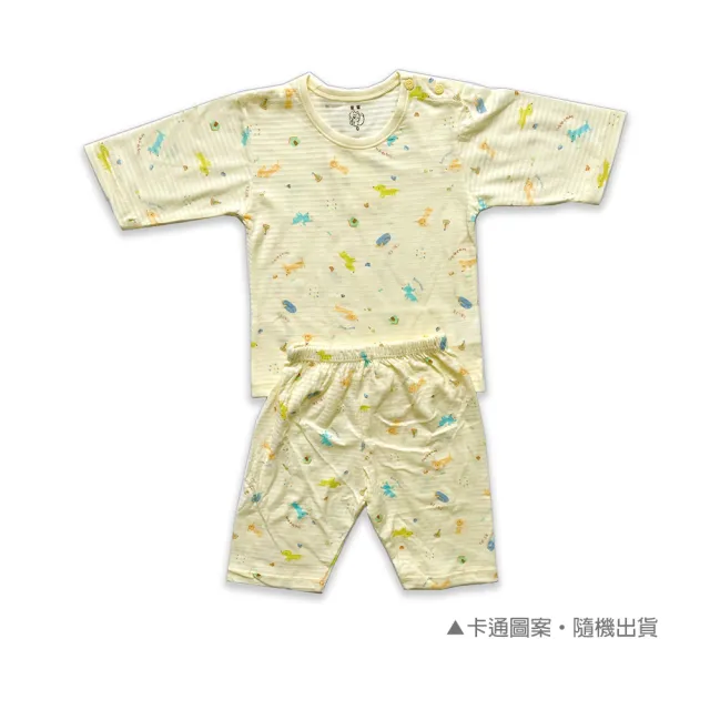 【Oluna 歐露娜】童馨 薄棉透氣款 七分袖褲套裝(小孩睡衣 七分袖 七分褲 寶寶七分褲 兒童七分褲)