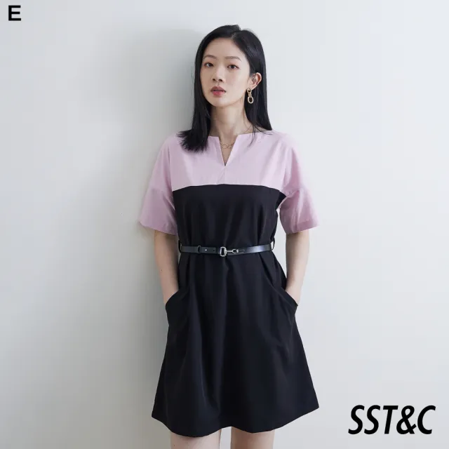 【SST&C 超值限定_DM】女士 設計款洋裝/休閒彈性洋裝-多款任選