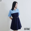 【SST&C 超值限定_DM】女裝 設計款短袖洋裝/休閒彈性短袖洋裝-多款任選