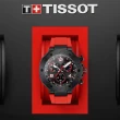 【TISSOT 天梭】T-RACE MOTOGP 限量賽車三眼計時手錶 送行動電源 畢業禮物(T1414173705701)