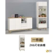 【WAKUHOME 瓦酷家具】Troy日系風2X6尺收納櫃A003-486-1