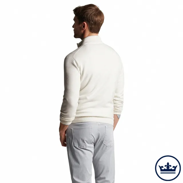 【Peter Millar】ARTISAN CRAFTED CASHMERE FLEX QUARTER-ZIP 男士 拉鍊長袖上衣