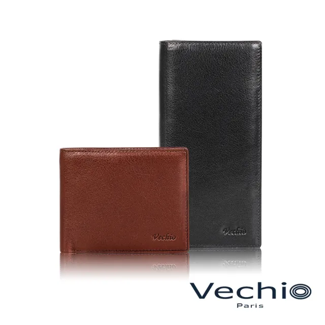 【VECHIO】台灣總代理 堅毅號 高型拉鍊零錢包-黑色(VE048W041BK)