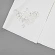 【ILEY 伊蕾】刺繡縫珠開襟縲縈針織小外套(白色；M-XL；1231465202)