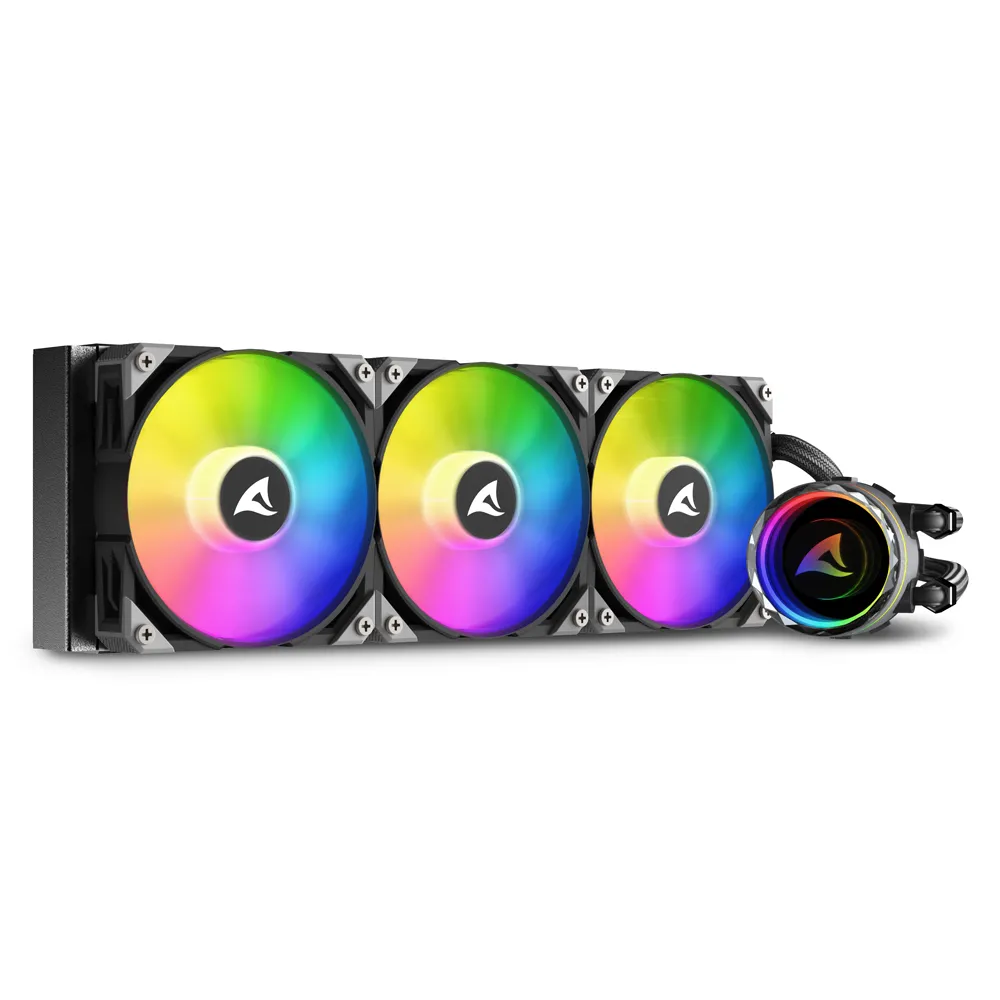 【Sharkoon 旋剛】S90 RGB  一體式CPU水冷式散熱器