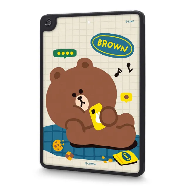 【GARMMA】2021 iPad 9 10.2吋 LINE FRIENDS 平板保護套