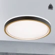 【必登堡】黑炫金吸頂燈 60cm B563302(客廳燈/餐廳燈/臥室燈/玄關/LED/現代/簡約/三色變光)