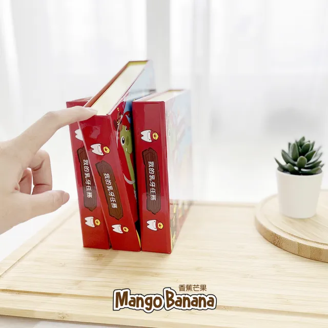 【Mangobanana】乳牙收藏盒 - 恐龍消防隊 中文版(乳牙盒、乳牙收藏盒、乳牙保存盒)